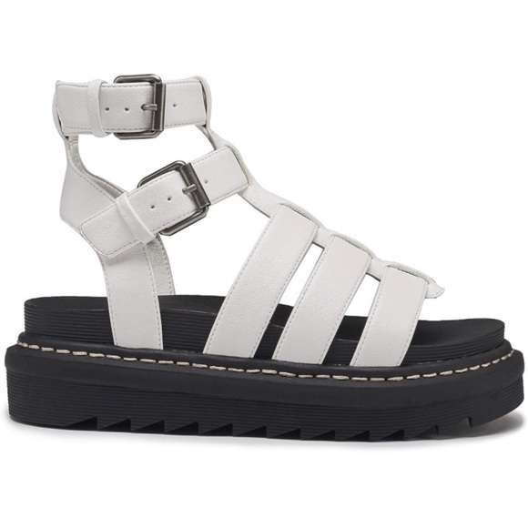 Unionbay white platform gladiator sandals - Picture 3 of 11